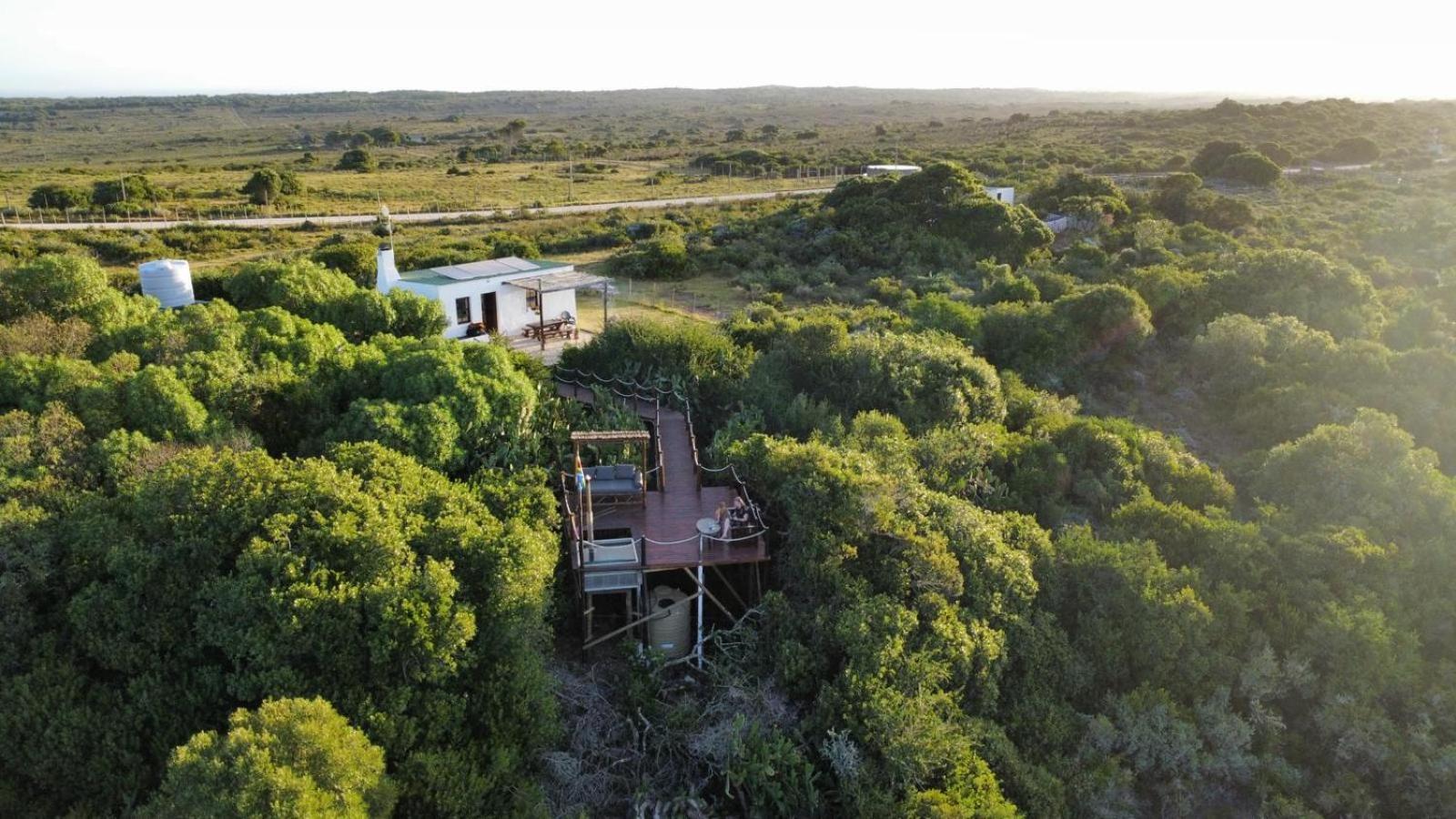 Ostrich Cottage At Les Wings Private Game Farm Groot-Jongensfontein Kültér fotó