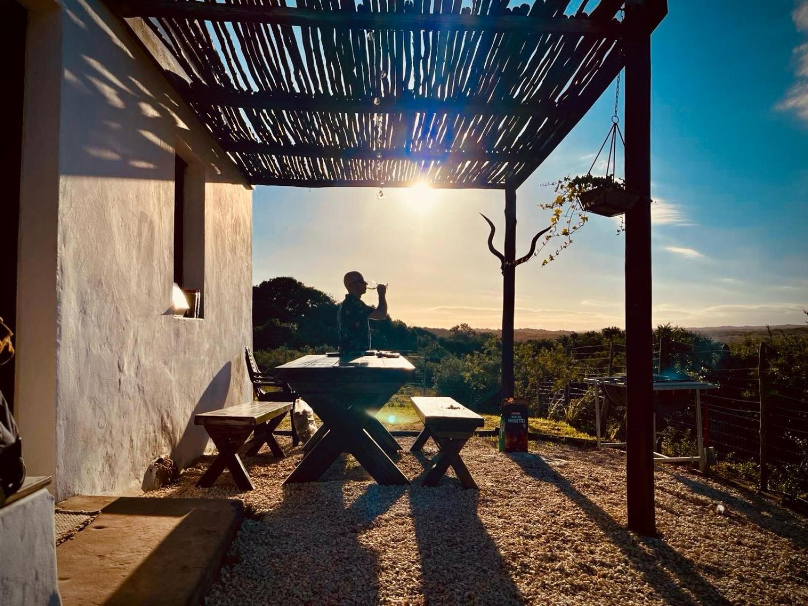 Ostrich Cottage At Les Wings Private Game Farm Groot-Jongensfontein Kültér fotó